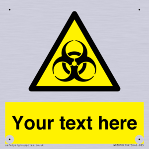 Custom Bio-Hazard Sign